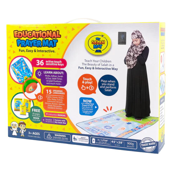 RahmaRugs™ - Tapis de prière interactif intelligent pour enfants